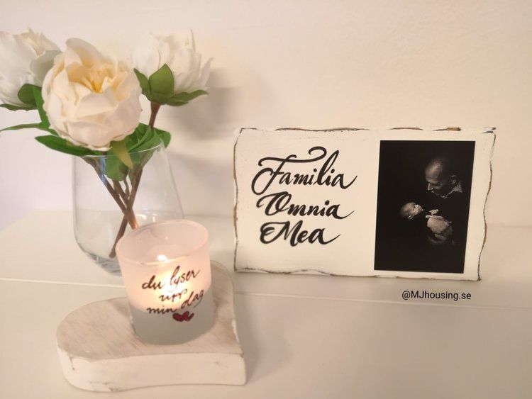 Trätavla Foto