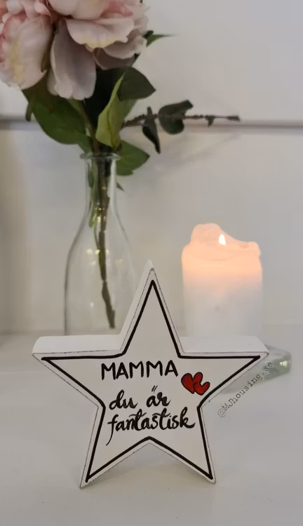Stjärna med text