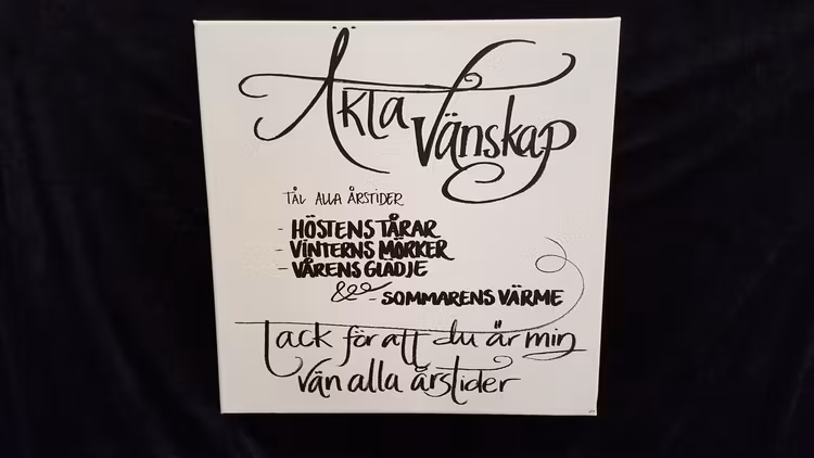 canvas kvadratisk