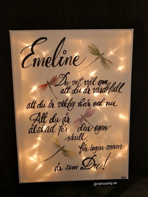 Canvas Belysning