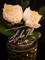 Blomskylt med Dina ord & tankar