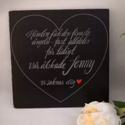 Skifferplatta Minne