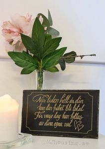 Trätavla Juni