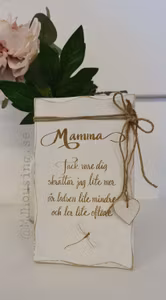 Trätavla MAMMA