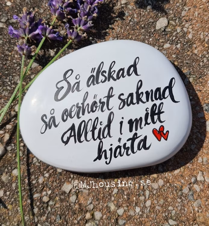 "Sten" En sista tanke...