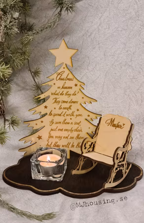 Julgran Christmas in heaven