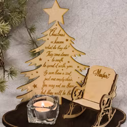 Julgran Christmas in heaven