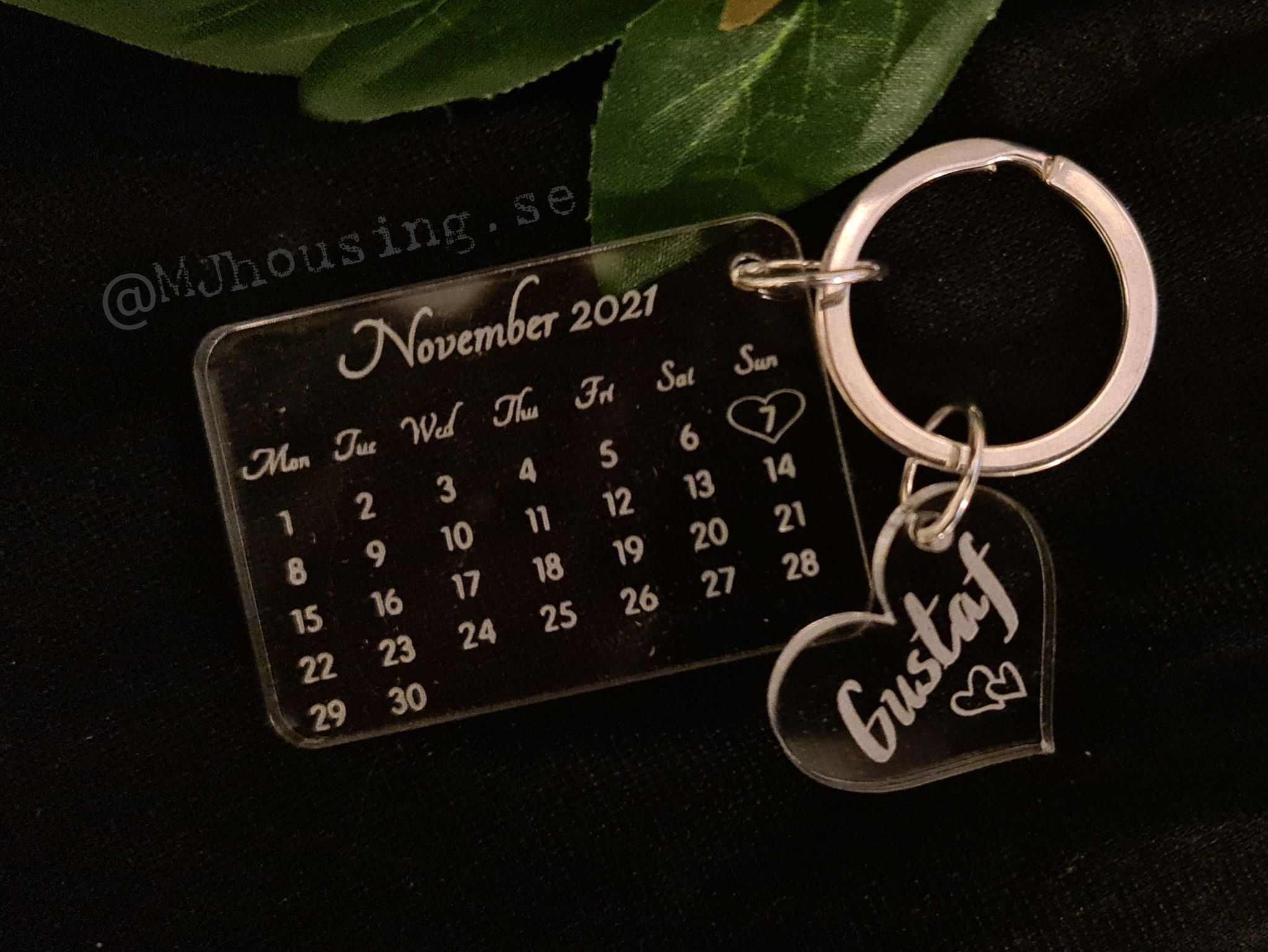 Nyckelring Kalender