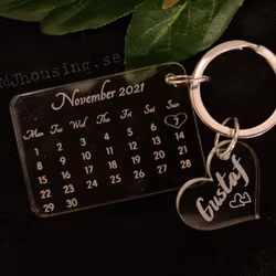 Nyckelring Kalender