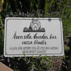 Personlig SKYLT