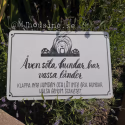 Personlig SKYLT