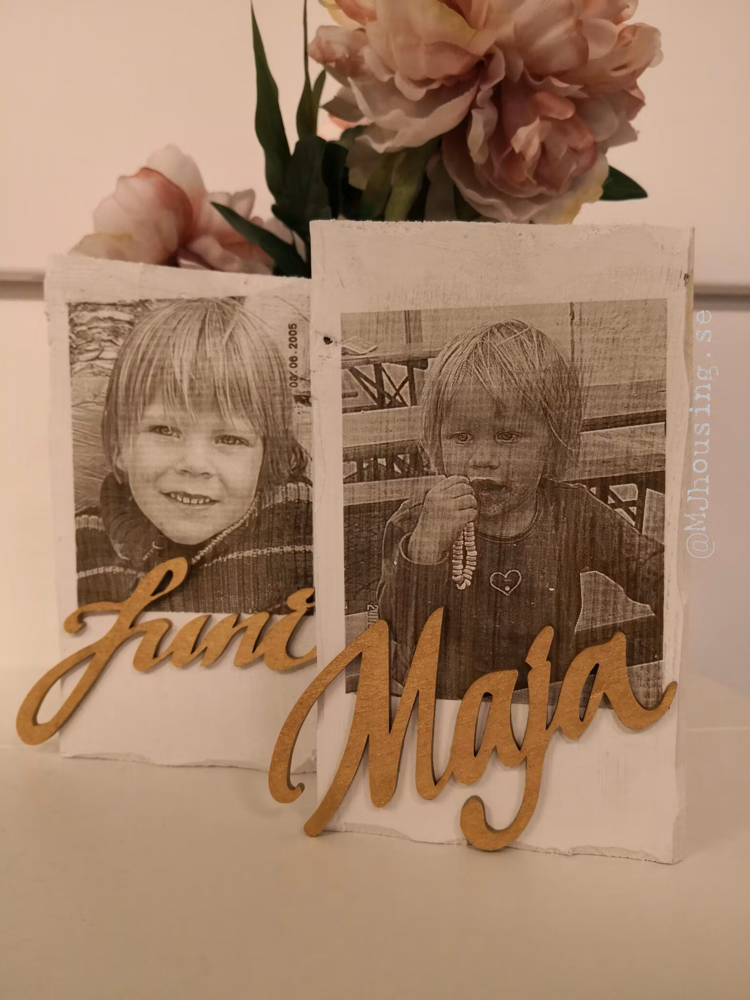 Trätavla Kärlek