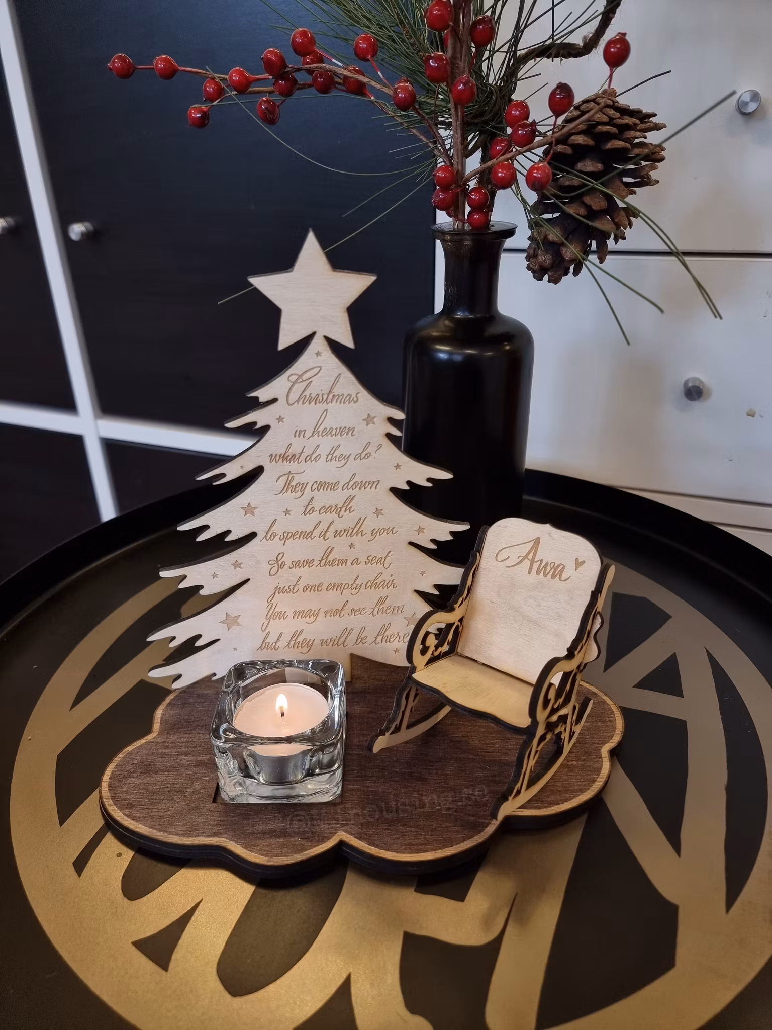 Julgran Christmas in heaven