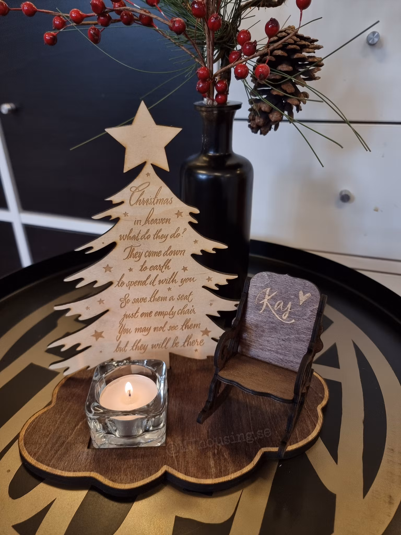 Julgran Christmas in heaven