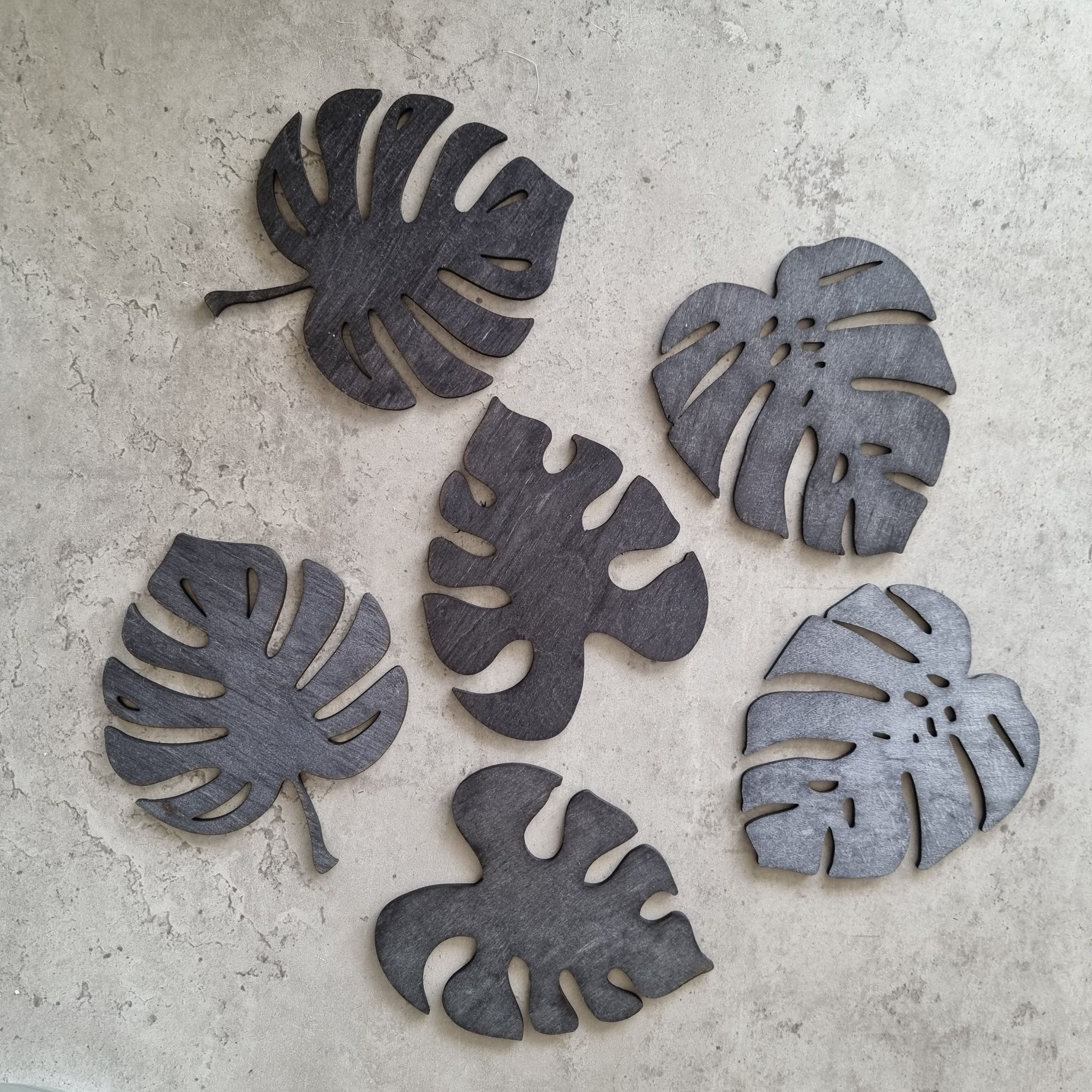 Glasunderlägg Monstera