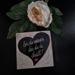 Gravdekoration Hjärtats tanke