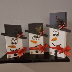 Juldekoration Snögubbe