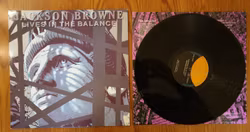 Jackson Browne, Lives in the balance. Vinyl LP