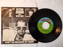 Elton John, Dont go breaking my heart. Vinyl S