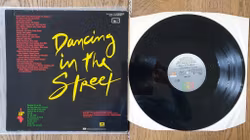 David Bowie and Mick Jagger, Dancing in the streets. Vinyl S 12"
