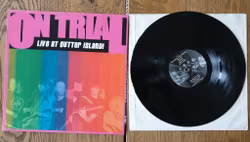 On Trial, Live at gutter Island. Vinyl LP