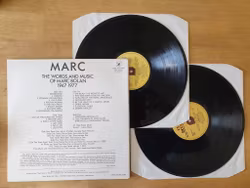 Marc Bolan, The Words and music of Marc Bolan 1974-1977. Vinyl 2LP