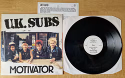 U.K. Subs, Motivator. Vinyl S 12"