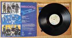 Girlschool, Screaming blue murder. Vinyl LP