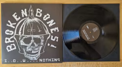Broken Bones, IOU Nothing. Vinyl LP