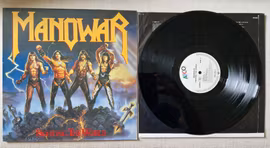 Manowar, Fighting the world. Vinyl LP