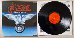 Saxon, Wheels of steel. Vinyl LP