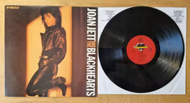 Joan Jett and the Blackhearts, Up your alley. Vinyl LP