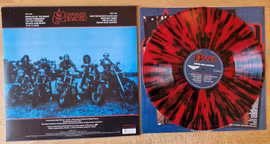 Saxon, Denim and leather. Vinyl LP