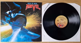Anvil, Metal on metal. Vinyl LP