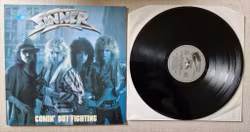 Sinner, Comin out fighting. Vinyl LP