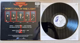Bonfire, Don't touch the light. Vinyl LP