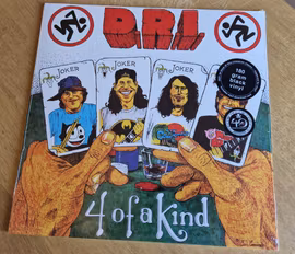 D.R.I., 4 of a kind. Vinyl LP