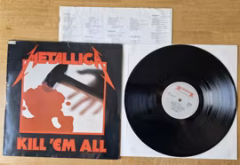 Metallica, Kill em all. Vinyl LP