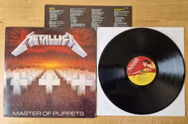 Metallica, Master of puppets. Vinyl LP