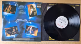 Metallica, Ride the lightning. Vinyl LP