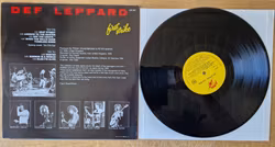 Def Leppard, First strike. Vinyl LP