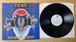 Tank, Filth hounds of hades. Vinyl LP
