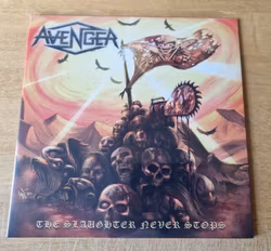 Kopia Avenger, The slaughter never stops. Vinyl LP