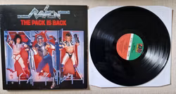 Raven, The pack is back. Vinyl LP