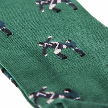 Kung Fu  Casual Socks (Green)