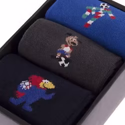 1990-1994-1998 World Cup Socks Box Set