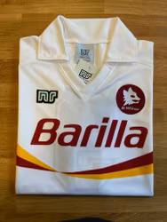 NR  AS Roma Away 1990-91 #9 Rudi Völler
