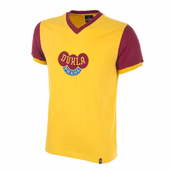 Dukla Prague 1960's Away Retro Football Shirt