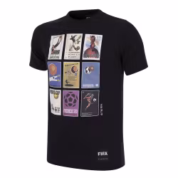 WORLD CUP COLLAGE POSTER T-SHIRT
