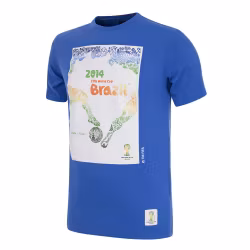 BRAZIL 2014 WORLD CUP POSTER T-SHIRT